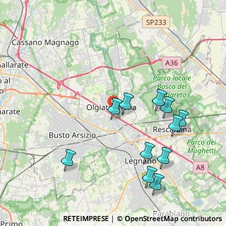 Mappa Via S. Genesio, 21057 Olgiate Olona VA, Italia (4.31)