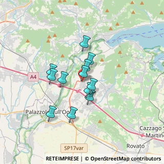 Mappa Via degli Abruzzi, 25031 Capriolo BS, Italia (2.53667)