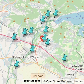 Mappa Via degli Abruzzi, 25031 Capriolo BS, Italia (3.90615)