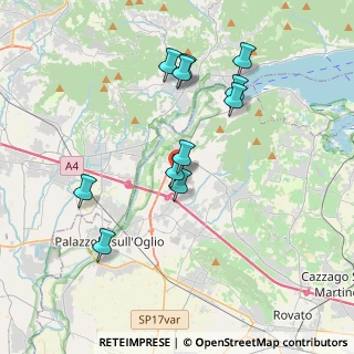 Mappa Via degli Abruzzi, 25031 Capriolo BS, Italia (3.57364)