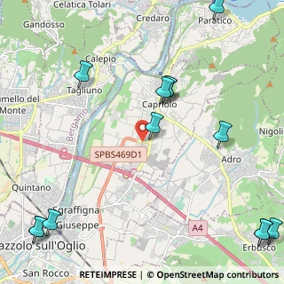 Mappa Via degli Abruzzi, 25031 Capriolo BS, Italia (3.11846)