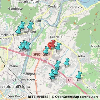Mappa Via degli Abruzzi, 25031 Capriolo BS, Italia (2.12067)