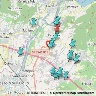 Mappa Via degli Abruzzi, 25031 Capriolo BS, Italia (2.11611)