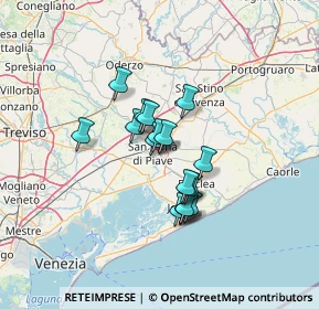 Mappa Via Rorato Maria, 30027 San Donà di Piave VE, Italia (9.51278)