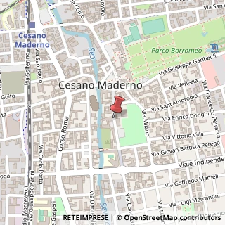 Mappa Piazza Arese, 9, 20811 Cesano Maderno, Monza e Brianza (Lombardia)
