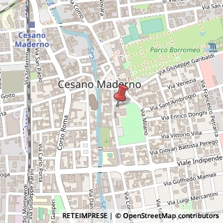Mappa Piazza Arese, 12, 20811 Cesano Maderno, Monza e Brianza (Lombardia)