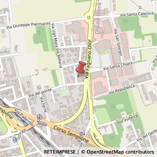 Mappa Via Per Fagnano Olona, 29, 21052 Busto Arsizio, Varese (Lombardia)