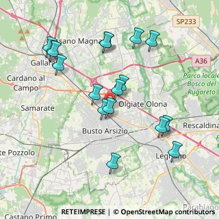 Mappa Via Busto Fagnano, 21052 Busto Arsizio VA, Italia (4.00235)