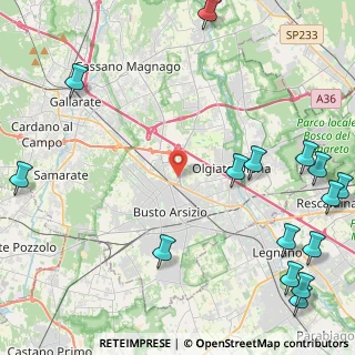 Mappa Via Busto Fagnano, 21052 Busto Arsizio VA, Italia (6.73188)