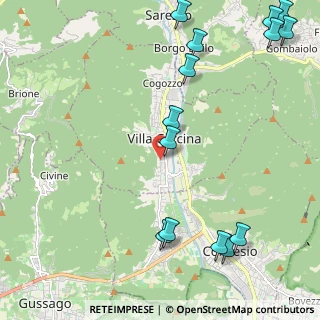 Mappa Via Trafilerie, 25069 Villa Carcina BS, Italia (2.93571)