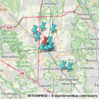 Mappa Via San Giacomo, 21047 Saronno VA, Italia (2.24417)