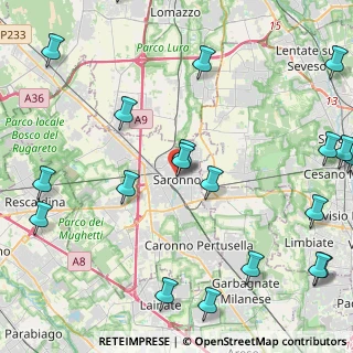 Mappa Via San Giacomo, 21047 Saronno VA, Italia (6.0515)