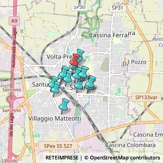 Mappa Via San Giacomo, 21047 Saronno VA, Italia (0.475)