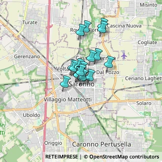 Mappa Via San Giacomo, 21047 Saronno VA, Italia (0.94737)