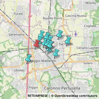Mappa Via San Giacomo, 21047 Saronno VA, Italia (0.86929)