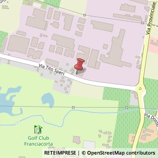 Mappa Via Tito Speri, 19, 25040 Corte Franca, Brescia (Lombardia)