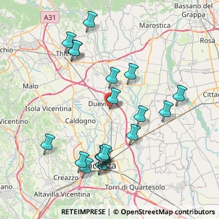Mappa Via della Repubblica, 36031 Dueville VI, Italia (8.69)