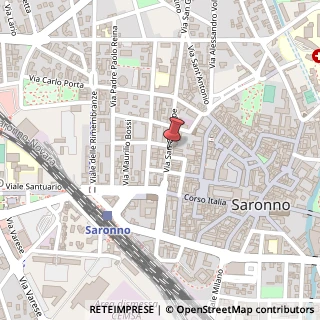 Mappa Via San Giuseppe,  32, 21047 Saronno, Varese (Lombardia)