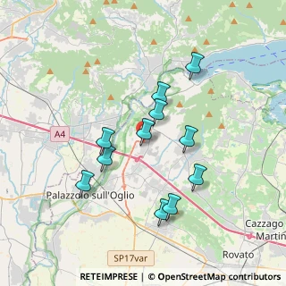 Mappa Via Feniletto, 25031 Capriolo BS, Italia (3.25)
