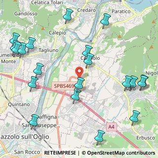 Mappa Via Feniletto, 25031 Capriolo BS, Italia (2.821)
