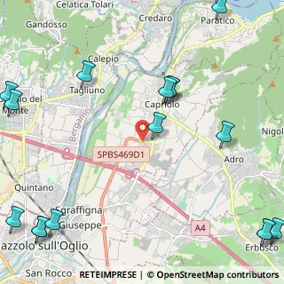 Mappa Via Feniletto, 25031 Capriolo BS, Italia (3.3725)