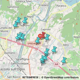 Mappa Via Feniletto, 25031 Capriolo BS, Italia (2.10867)