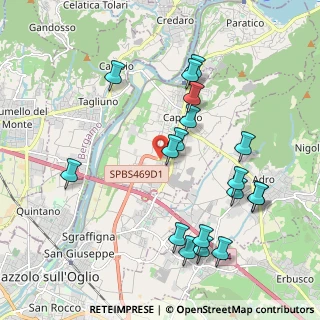 Mappa Via Feniletto, 25031 Capriolo BS, Italia (2.15056)