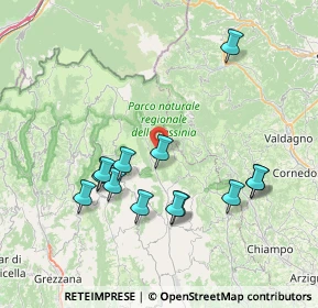 Mappa 37030 Selva di Progno VR, Italia (7.56)