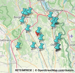 Mappa Viale Voli, 28019 Suno NO, Italia (7.6445)