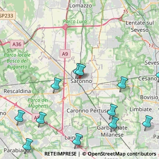 Mappa Piazza Alcide de Gasperi, 21040 Saronno VA, Italia (5.87083)