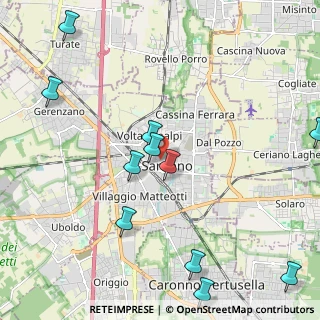 Mappa Piazza Alcide de Gasperi, 21040 Saronno VA, Italia (2.59727)