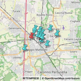 Mappa Piazza Alcide de Gasperi, 21040 Saronno VA, Italia (0.81214)