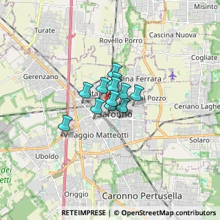 Mappa Piazza Alcide de Gasperi, 21040 Saronno VA, Italia (0.72)