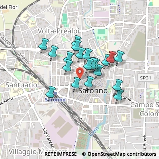 Mappa Piazza Alcide de Gasperi, 21040 Saronno VA, Italia (0.3375)