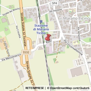 Mappa Via Mezzomerico, 37, 28040 Marano Ticino NO, Italia, 28040 Marano Ticino, Novara (Piemonte)