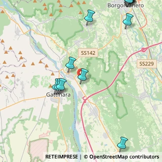 Mappa Via Ronco Sasso, 28078 Romagnano Sesia NO, Italia (6.66313)