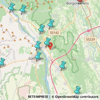 Mappa Via Ronco Sasso, 28078 Romagnano Sesia NO, Italia (5.58364)