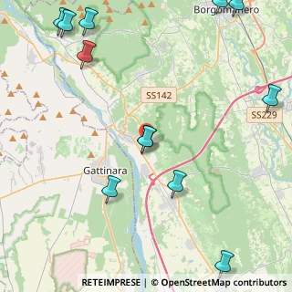 Mappa Via Ronco Sasso, 28078 Romagnano Sesia NO, Italia (6.74)