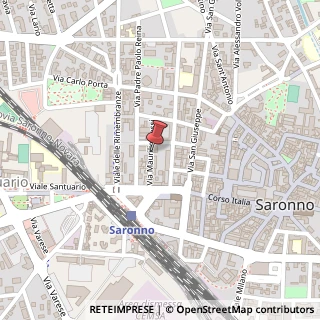Mappa Via Bossi Maurilio, 39, 21047 Saronno, Varese (Lombardia)