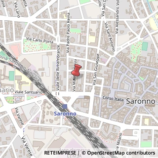 Mappa Via Bossi Maurilio, 23, 21047 Saronno, Varese (Lombardia)
