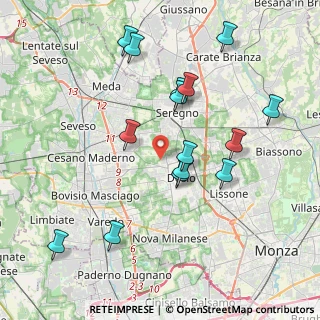 Mappa 20823 Desio MB, Italia (4.004)