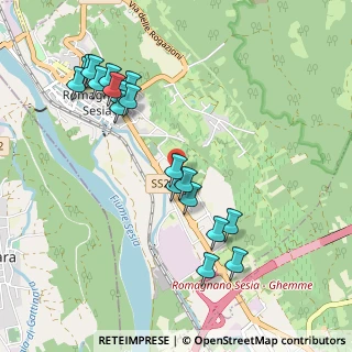 Mappa Via Brigata Alpina Taurinense, 28078 Romagnano Sesia NO, Italia (1.064)