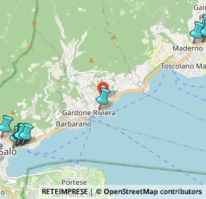 Mappa Via Vittoriale, 25083 Gardone Riviera BS, Italia (3.67091)