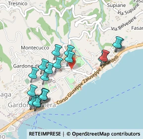 Mappa Via Vittoriale, 25083 Gardone Riviera BS, Italia (0.5105)
