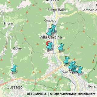 Mappa Via IV Novembre, 25069 Villa Carcina BS, Italia (1.93833)