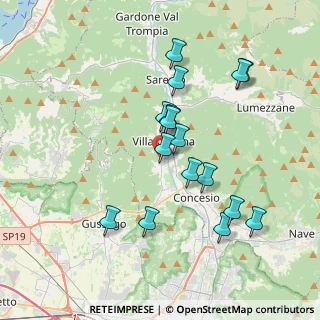 Mappa Via IV Novembre, 25069 Villa Carcina BS, Italia (3.48125)