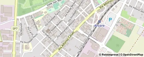 Mappa Arcore