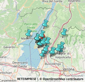 Mappa Via Pineta Sperane, 37010 San Zeno di Montagna VR, Italia (9.1945)