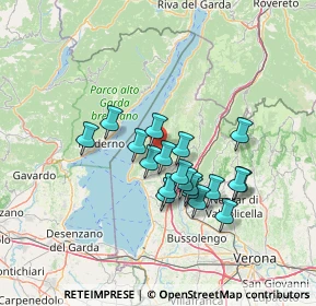 Mappa Via Pineta Sperane, 37010 San Zeno di Montagna VR, Italia (11.16895)