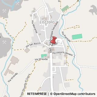 Mappa Via Avondo, 3, 13045 Lozzolo, Vercelli (Piemonte)